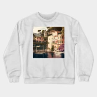 Portofino on the Ligurian Sea II Crewneck Sweatshirt